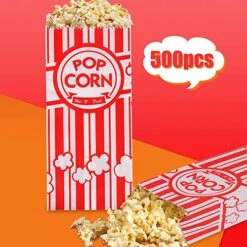 100 Pieces Paper Popcorn Bags, 1 Oz Popcorn Bags Individual Servings For Popcorn Machine Party, Pop Corn Bag Bulk -KitchenAid Shop 51snTbcFyEL