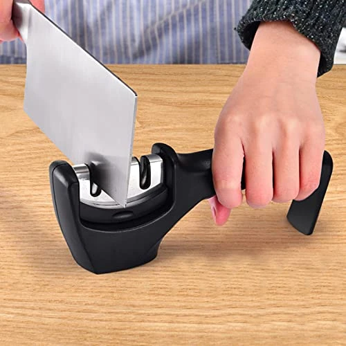 Professional Knife Sharpener Kitchen Sharpening Stone Grinder Knives Whetstone Tungsten Diamond Ceramic Sharpening Blades Tool 5 Professional Knife Sharpener Kitchen Sharpening Stone Grinder Knives Whetstone Tungsten Diamond Ceramic Sharpening Blades Tool - Image 3