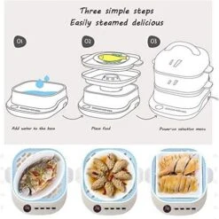 Double-Layer Household Small Drawer Type Breakfast Machine Multifunctional Electric Steamer -KitchenAid Shop 51swV2uykhL 1