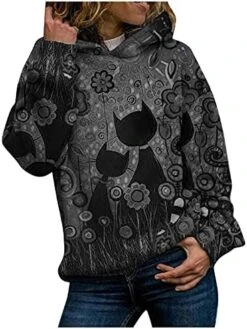 VODMXYGG Women Casual Fashion Long Sleeve Pullover Hood Animal Printing S Sweatshirt Blouse Top 9 VODMXYGG Women Casual Fashion Long Sleeve Pullover Hood Animal Printing S Sweatshirt Blouse Top -KitchenAid Shop 51sxdpGwnmL. AC