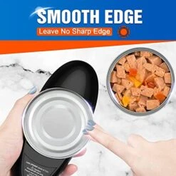 S Free Electric Can Opener, Can Opener Electric Food Safe Use, No Sharp Edge Electric Can Openers For Kitchen, Best Kitchen Gadget Automatic Can Opener For Seniors, Arthritis, And Chef
