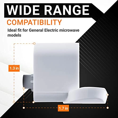 Ultra Durable WB06X10943 Microwave Handle Support Replacement Part By BlueStars - Easy To Install - Exact Fit For GE Microwaves/Ranges - Replaces AP5790057 3025054 PS8753758 4 Ultra Durable WB06X10943 Microwave Handle Support Replacement Part By BlueStars - Easy To Install - Exact Fit For GE Microwaves/Ranges - Replaces AP5790057 3025054 PS8753758 - Image 2