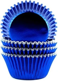 Foil Metallic Cupcake Liners Standard Baking Cups 100 Pcs (Navy Blue) -KitchenAid Shop 51tJ5SOVT5L. AC