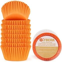 Fbera Natural Odorless Cupcake Liners Standard Greaseproof Paper Muffin Baking Cups 200-Count, Natural Color -KitchenAid Shop 51tXJswRy7L. AC