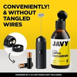 Milk Frother, Coffee Blender Stick, Cold Foam Milk Frother, Coffee Foam Maker, Frother Handheld,Mini Mixer For Drinks, Coffee Frother Battery Operated, Frothing Wand, Foam Maker For Coffee -KitchenAid Shop 51tj6kAwWYL