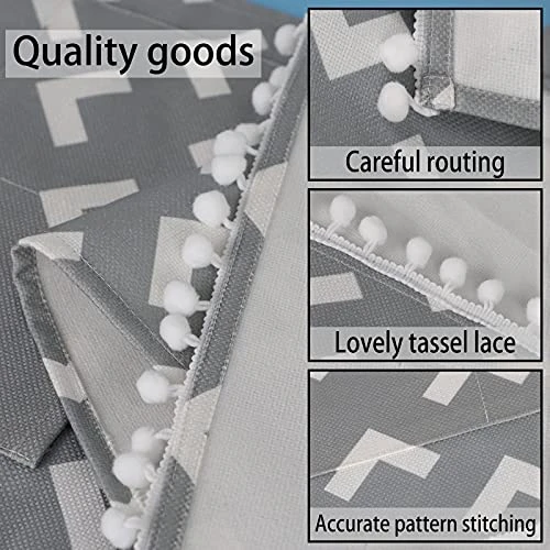 NC Anti-Slip Microwave Oven Dust Cover Microwave Dustproof Cover Decorative Kitchen Appliance Cover With Storage Bags 11.8×36.6 Inch. (Gray) 5 NC Anti-Slip Microwave Oven Dust Cover Microwave Dustproof Cover Decorative Kitchen Appliance Cover With Storage Bags 11.8×36.6 Inch. (Gray) - Image 3