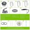 14 Pieces Blender Replacement Parts Extractor Blade And Cups For NutriBullet 600w & 900w Series, Including Gasket Shock Pad And Gear (1 Blade + 3 Cups + 1 Lids) -KitchenAid Shop 51tpSGaJEeL