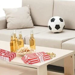 100 Pieces Paper Popcorn Bags, 1 Oz Popcorn Bags Individual Servings For Popcorn Machine Party, Pop Corn Bag Bulk -KitchenAid Shop 51txviIGMIL