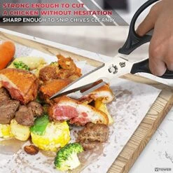 Kitchen Scissors Come-apart Kitchen Shears Heavy-duty Cooking Scissors Multipurpose For Cutting Chicken Meat Poultry Vegetables Herbs Turkey Spatchcock -KitchenAid Shop 51u8G1wzyaL