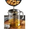 Glass Bacon Grease Container，Transparent Glass Grease Strainer，1.5/1.58 Quart LCooking Oil Storage Grease Keeper Bacon Grease Container With Strainer (1.5/1.58 Quart) -KitchenAid Shop 51u9eKcJtwL