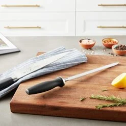 Genesis Knife Sharpening Steel, 10 Inch -KitchenAid Shop 51uO8eEIQJL