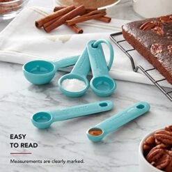 KitchenAid Measuring Spoons, Set Of 5, Aqua Sky 17 KitchenAid Measuring Spoons, Set Of 5, Aqua Sky -KitchenAid Shop 51uTRobCw8L