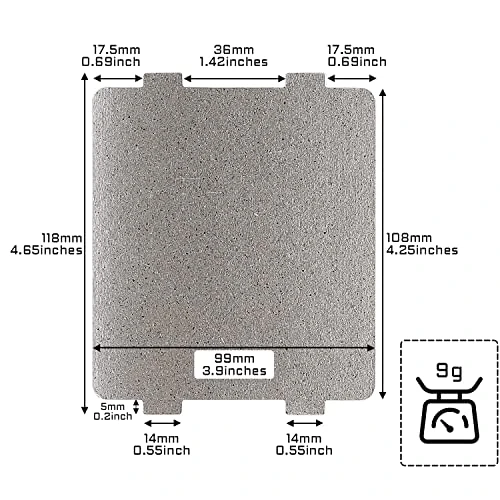 6 PCS Waveguide Cover Magnetron Cover For Microwave Oven Repairing Replacement Parts Accessories (108 Mm X 99 Mm) 3 6 PCS Waveguide Cover Magnetron Cover For Microwave Oven Repairing Replacement Parts Accessories (108 Mm X 99 Mm)