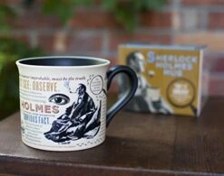 Sherlock Holmes Coffee Mug - Holmes Quotes, Rules Of Deduction, Intriguing Images, And Sidney Pagets' Portrait 10 Sherlock Holmes Coffee Mug - Holmes Quotes, Rules Of Deduction, Intriguing Images, And Sidney Pagets' Portrait -KitchenAid Shop 51uk2xs4BiL