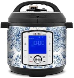 Wrap For Instant Pot Accessories 8 Quart Duo Nova 8 Quart Cover Sticker | Wraps Fit InstaPot Duo Nova 8 Quart ONLY | Sunflower Plant Blue Line Art 14 Wrap For Instant Pot Accessories 8 Quart Duo Nova 8 Quart Cover Sticker | Wraps Fit InstaPot Duo Nova 8 Quart ONLY | Sunflower Plant Blue Line Art -KitchenAid Shop 51v zFXldHL. AC