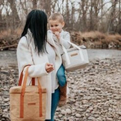 The Woods Insulated Travel Cooler Bag Walrus Cooler – Vegan Picnic Bag/Cooler Tote With Zippered Body & Front Pocket – Sustainable Soft Side Cooler Bag With Straps… -KitchenAid Shop 51v2JBYVODL