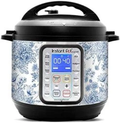 Wrap For Instant Pot Accessories 8 Quart Duo Nova 8 Quart Cover Sticker | Wraps Fit InstaPot Duo Nova 8 Quart ONLY | Sunflower Plant Blue Line Art 17 Wrap For Instant Pot Accessories 8 Quart Duo Nova 8 Quart Cover Sticker | Wraps Fit InstaPot Duo Nova 8 Quart ONLY | Sunflower Plant Blue Line Art -KitchenAid Shop 51v7faqFbCL. AC