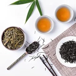 GENERIC 2pcs Vintage Loose Leaf Tea Scoops Coffee Scooper Copper Metal Long Handle Teaspoon And Tablespoon Measuring Spoons (2TBS -1) -KitchenAid Shop 51vGo0BbTZL