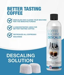 Espresso Cleaning Kit - 40 Espresso Machine Cleaning Tablets + 2 Water Filters + 2-Use Descaling Solution - Fits All Breville Espresso Maker Models -KitchenAid Shop 51vS5x5raWL