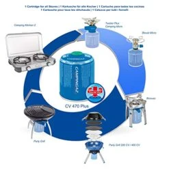 MUSJOS Campingaz Party Grill Gas Stove, Small Gas Grill And Camping Cooker In One, Camping Stove For Camping Or Festivals, Versatile Cooking Options, Space-Saving To Transport -KitchenAid Shop 51vUtgZsWhL