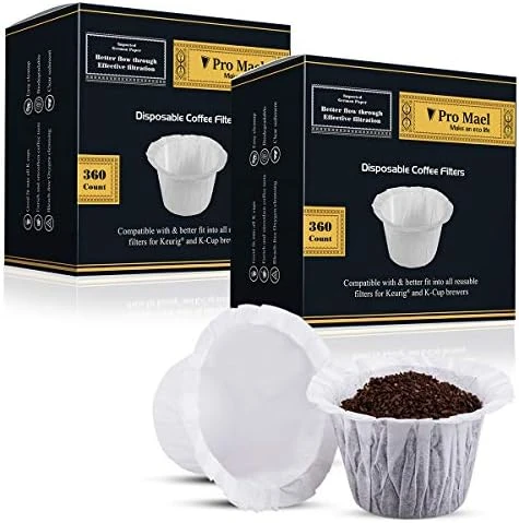 Disposable Coffee Filters 360 Count Coffee Filter Paper For Keurig Brewers Single Serve 1.0 And 2.0 Use With All Brands K Cup Filter (Pack Of 1) 9 Disposable Coffee Filters 360 Count Coffee Filter Paper For Keurig Brewers Single Serve 1.0 And 2.0 Use With All Brands K Cup Filter (Pack Of 1) - Image 7