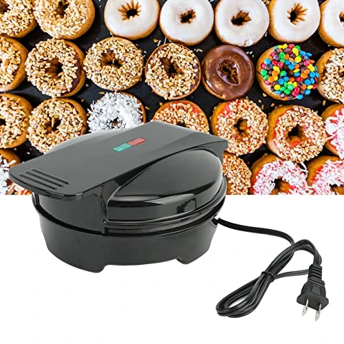 Mini Donut Maker, Electric Press Machine For Quick Breakfast And Desserts - Black US Plug 110V 1000W 4 Mini Donut Maker, Electric Press Machine For Quick Breakfast And Desserts - Black US Plug 110V 1000W - Image 2