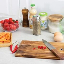 5167 Glass Spice Jar With Stainless Steel Shaker Lid, 6 Ounce, Clear Container For Seasonings -KitchenAid Shop 51wP3RCzidL