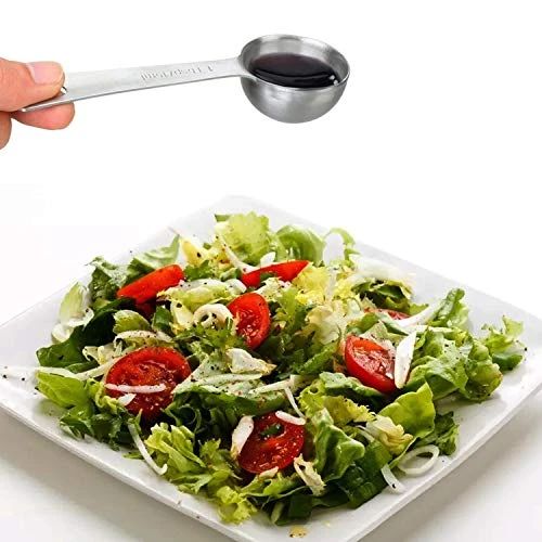 Measuring Spoons Stainless Steel Small Tablespoon Accurate Kitchen Measuring Spoons 1/2 Tablespoon And 1/8 Teaspoon Metal Measuring Spoon For Dry And Liquid Ingredients, Set Of 6. 9 Measuring Spoons Stainless Steel Small Tablespoon Accurate Kitchen Measuring Spoons 1/2 Tablespoon And 1/8 Teaspoon Metal Measuring Spoon For Dry And Liquid Ingredients, Set Of 6. - Image 7