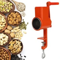 Coffee Grinder, Milling Machine Grain Grinder, Aluminum Alloy Food Grinders For Grain Nuts Oats, Pepper Corn, Wheat