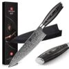 Chef Knife 8 Inch Damascus Steel Kitchen Knife, High Carbon Steel Professional Cooking Knife Slicing Sharp Gyuto Knife With Pakkawood Handle -KitchenAid Shop 51wnpbTDnPL
