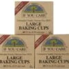 Unbleached Large Baking Cups, 60 Ct, 3 Pk