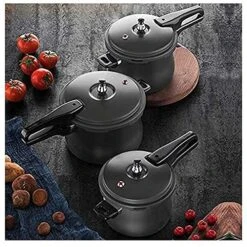 Pressure Cooker, Aluminum Alloy Household Explosion-Proof Mini Open Flame Small Pressure Cooker, Special For Gas Stove Large Capacity (Size : 18cm) -KitchenAid Shop 51wzUV6lzYS