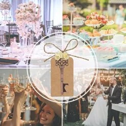 Key Open Wedding Favor Bottle Opener Keys Wedding Gift Set With Escort Tag Cards, Paper Roses, And Ropes - Vintage Key Bottle Opener Wedding Favor - Bottle Opener (50 Pack) 13 Key Open Wedding Favor Bottle Opener Keys Wedding Gift Set With Escort Tag Cards, Paper Roses, And Ropes - Vintage Key Bottle Opener Wedding Favor - Bottle Opener (50 Pack) -KitchenAid Shop 51x3KhEMu2L