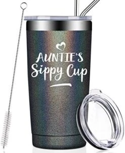 Gifts For Aunt - Best Aunt Ever Gifts - Auntie Gifts From Niece, Nephew - Funny Birthday Christmas Gifts For Auntie, New Aunt, First Time Aunt - Vacuum Insulated Tumbler Cup 24 Gifts For Aunt - Best Aunt Ever Gifts - Auntie Gifts From Niece, Nephew - Funny Birthday Christmas Gifts For Auntie, New Aunt, First Time Aunt - Vacuum Insulated Tumbler Cup -KitchenAid Shop 51x42XYz1DL. AC