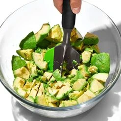 OXO Scoop And Smash Good Grips Avocado Tool, Masher, Black 11 OXO Scoop And Smash Good Grips Avocado Tool, Masher, Black -KitchenAid Shop 51xJFEs7M6L
