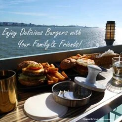 Wax Patty Paper Sheets For 5 Inches Burger Press - 500 Pcs Round Hamburger Patty Paper To Separate Frozen Pressed Patties - Circle Burger Paper For Easy Release From Patty Maker Mold -KitchenAid Shop 51xKk7thuoL