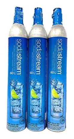 SodaStream 60L Co2 Carbonator, 14.5oz, Set Of 3
