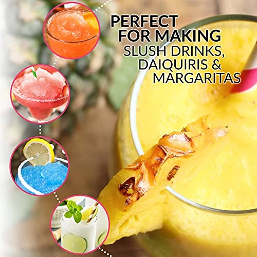 128-Ounce Margarita Maker & Slushie Machine, Makes One Gallon Frozen Drinks, Stainless Steel Flow Spout And Carry Handle, Creamy Texture, Double Insulated, Easy Clean, 1 Gallon, Aqua 5 128-Ounce Margarita Maker & Slushie Machine, Makes One Gallon Frozen Drinks, Stainless Steel Flow Spout And Carry Handle, Creamy Texture, Double Insulated, Easy Clean, 1 Gallon, Aqua - Image 3