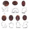 Nicorn Cookie Cutter Set-3 Inches-7 Piece-5 Unicorn Face&Head, Rainbow, Shooting Star, Fantasy Unicorn Fondant Molds For Kids Holiday Wedding Birthday Party Supplies Favors.