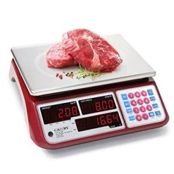 Digital Food Scale 66lb / 30kg Commercial Food Meat Fruit Produce Price Computing Scale For Farmers Market, Meat Shop, Deli, Retail Outlets