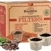 Disposable Coffee Filters 300 Count, Brown, All-Natural & Unbleached Single-Use Coffee Filter For Reusable K Cups Or Coffee Machines, Perfect Size & Quantity -KitchenAid Shop 51ymOi4eeiS