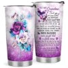Mother 's Day Gifts For Grandma - Grandma Gifts From Grandchildren - Grandma Christmas Gifts, Grandma Birthday Gifts - 20oz Rose Grandma Stainless Steel Tumbler -KitchenAid Shop 51yq2pQjESL