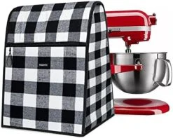 BAGSPRITE Stand Mixer Cover For KitchenAid Mixer, Kitchenaid Mixer Cover For 4.5-8 Quart Tilt Head & Bowl Lift Models, Kitchen Aid Mixer Covers - Extra Pockets For Mixer Appliance Accessories -KitchenAid Shop 51ysRA A1PL. AC