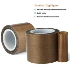 Teflon Tape/PTFE Tape For Vacuum Sealer Machine,Hand Or Impulse Sealer(2-inch X 33 Feet)-Suitable For FoodSaver, Seal A Meal, Weston, Cabella's By IVICT -KitchenAid Shop 51yvyzY3w6L