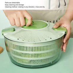 Salad Drainer, Easy To Assemble 4L Salad Drainer Bowl For Home -KitchenAid Shop 51yxZQdEHzL 1