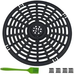 Ir Fryer Replacement Grill Pan Fit For Power Dash Chefman 3.7 QT Air Fryers,Non-Stick Fry Pan, Dishwasher Safe - 7.87 In -KitchenAid Shop 51yz7sdU2QL. AC