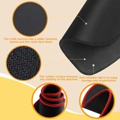 Mixer Slider Mat With 2 Pcs Cord Organizers - Mixer Mover Sliding Mat Pad Appliance Slider - Compatible With Tilt-Head Stand Mixer (Black Edge, 4.5-5 Qt) 16 Mixer Slider Mat With 2 Pcs Cord Organizers - Mixer Mover Sliding Mat Pad Appliance Slider - Compatible With Tilt-Head Stand Mixer (Black Edge, 4.5-5 Qt) -KitchenAid Shop 51z1pY1Q7xL