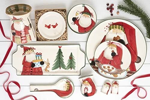 Old St. Nick Holiday Collection Italian Serveware Sets (Spoon Rest) 6 Old St. Nick Holiday Collection Italian Serveware Sets (Spoon Rest) - Image 4