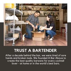 Julep Strainer – Oval-Shaped Cocktail Strainer For Drinks For Standard Cocktail Mixing Glass Or Cocktail Shaker – Stainless Steel Strainer For Commercial Or Home Bar– Essential Bar Tools -KitchenAid Shop 51zOVG0OK5L