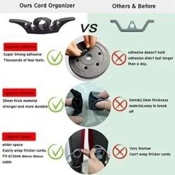 Cord Organizer For Appliances,6 Pack Cord Wrapper For Small Appliances Glue Upgrade Cord Winder Cord Keeper Cord Kolder Stick On Mixer,Blender,Toaster,Coffer Maker,Pressure Cooker Air Fryer -KitchenAid Shop 51zhSBsNMOL